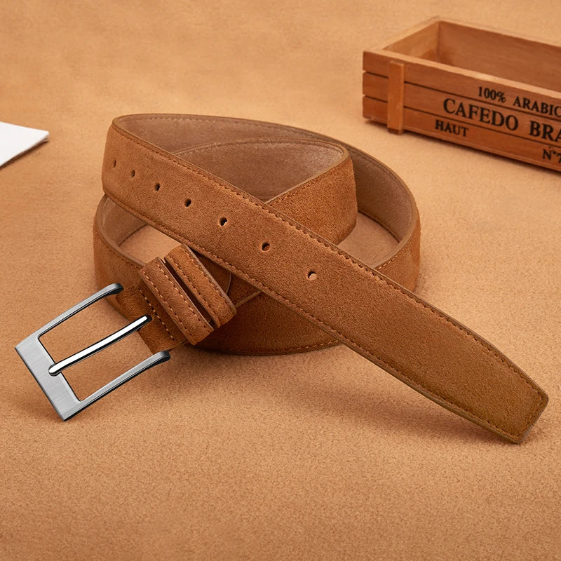 Men’s Genuine Leather Belt | Timeless Style with Versatile Sophistication