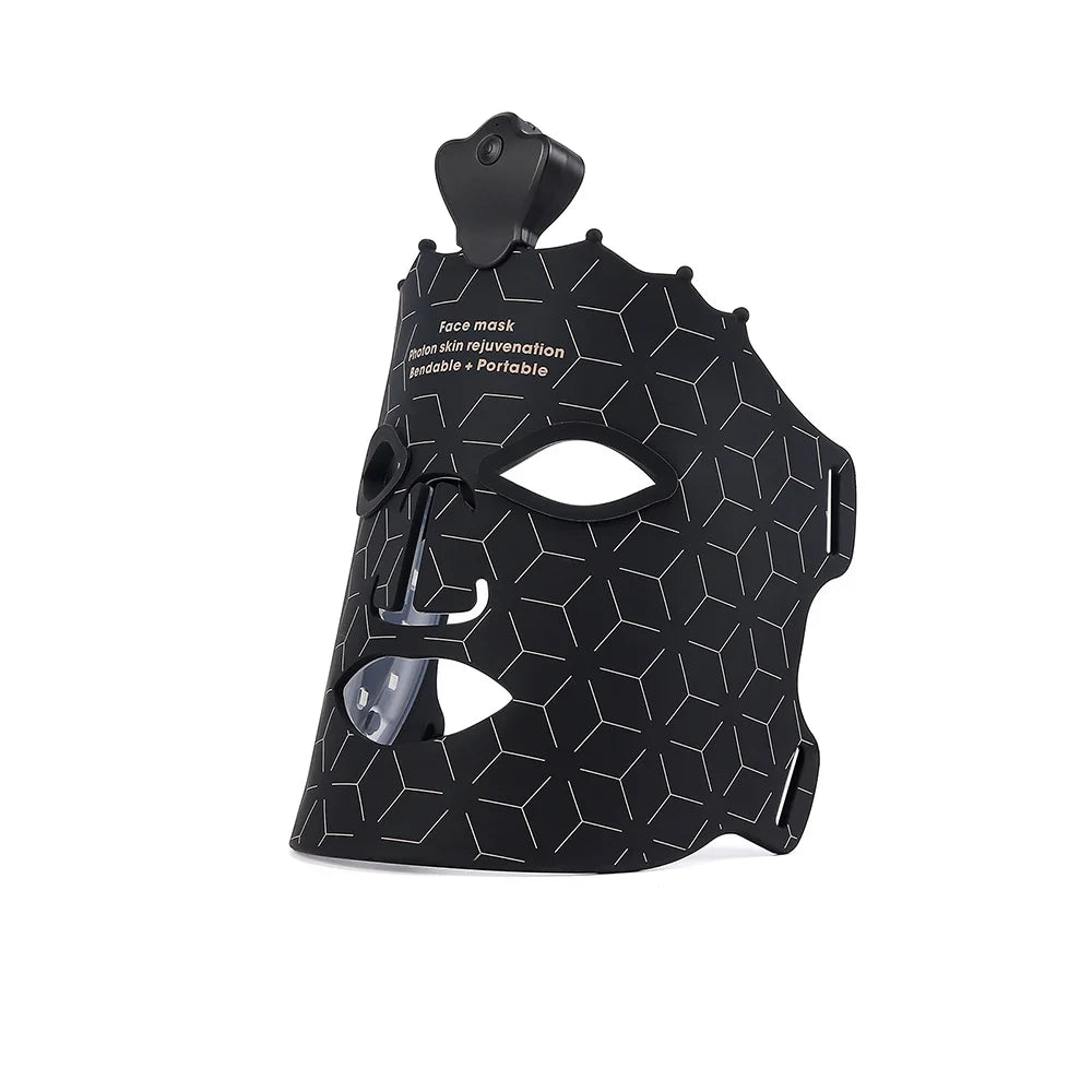 Rechargeable Wireless LED Skincare Mask with Multi-Spectrum Light Therapy