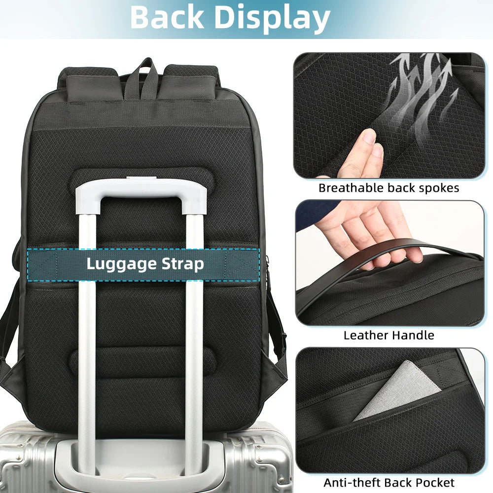 Multi-functional Business Laptop Backpack