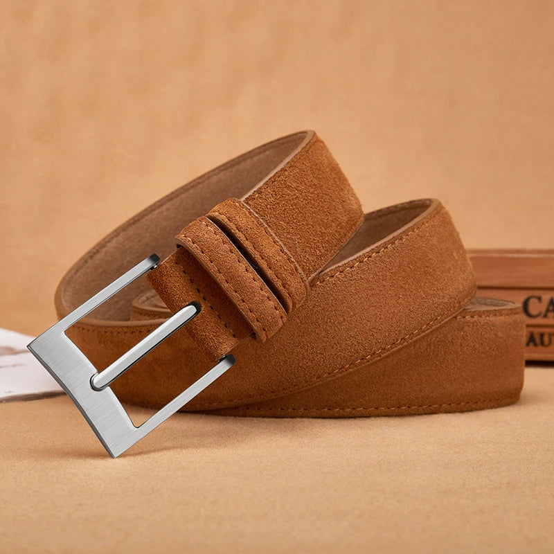 Men’s Genuine Leather Belt | Timeless Style with Versatile Sophistication
