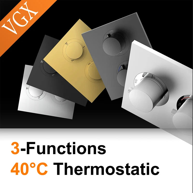 Premium Thermostatic Shower System Specifications