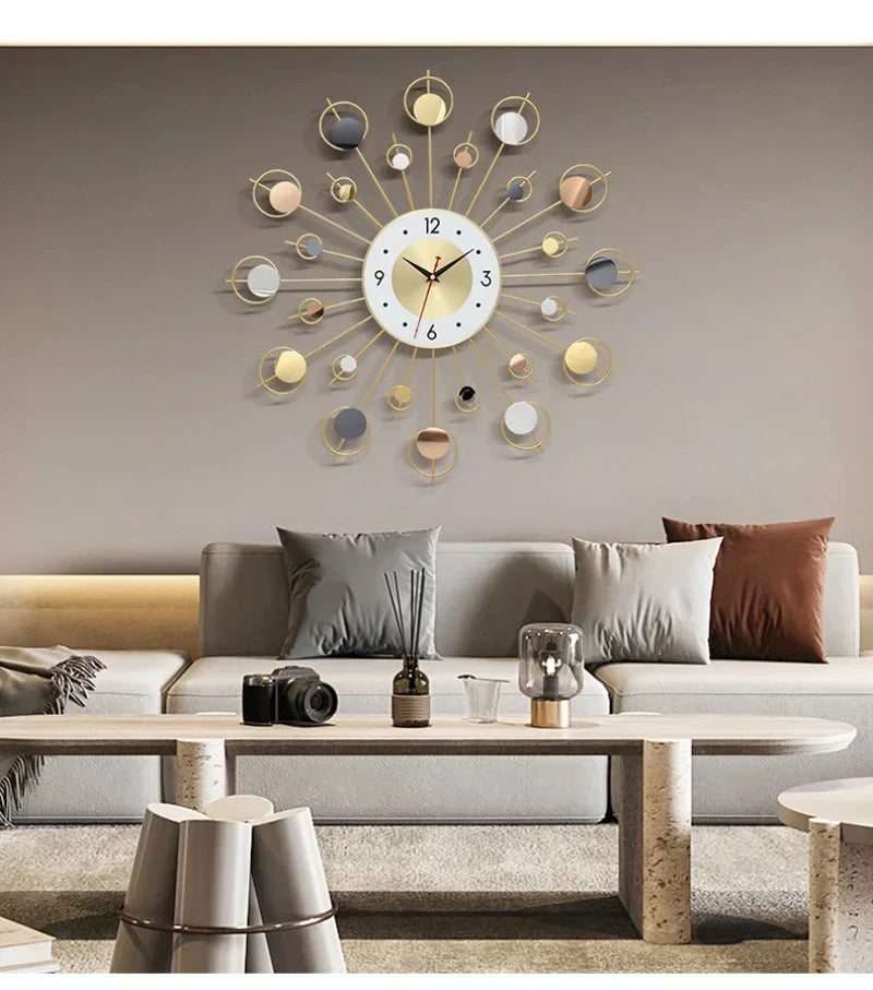Milky Way Celestial Wall Clock – A Silent Tribute to the Vast Universe