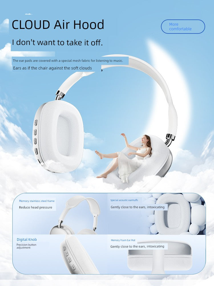 Bluetooth Headset E96 – Wireless Over-Ear Headphones with ANC & Long Battery Life