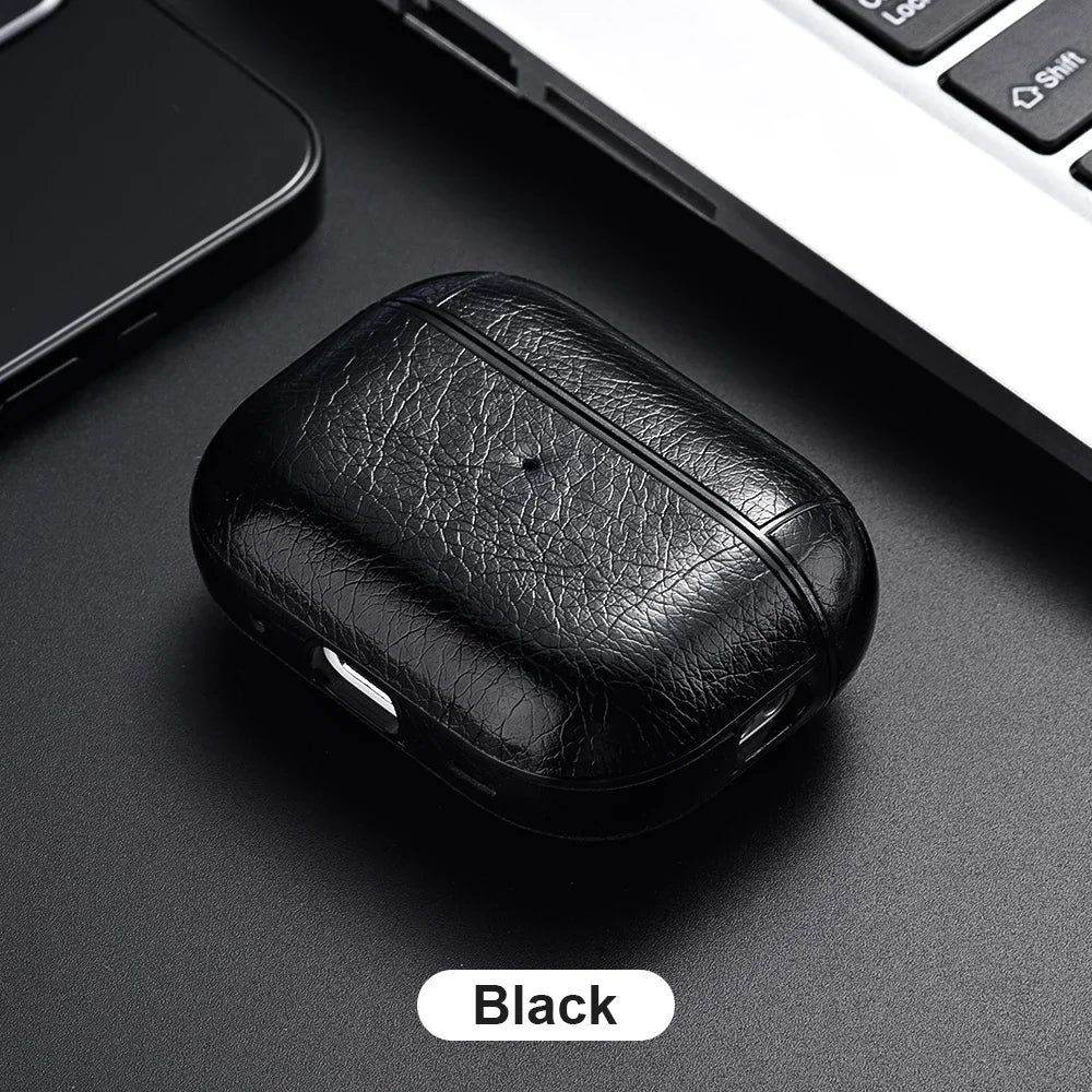 Leather Earphone Case – Premium Protection for AirPods and Wireless Earbuds
