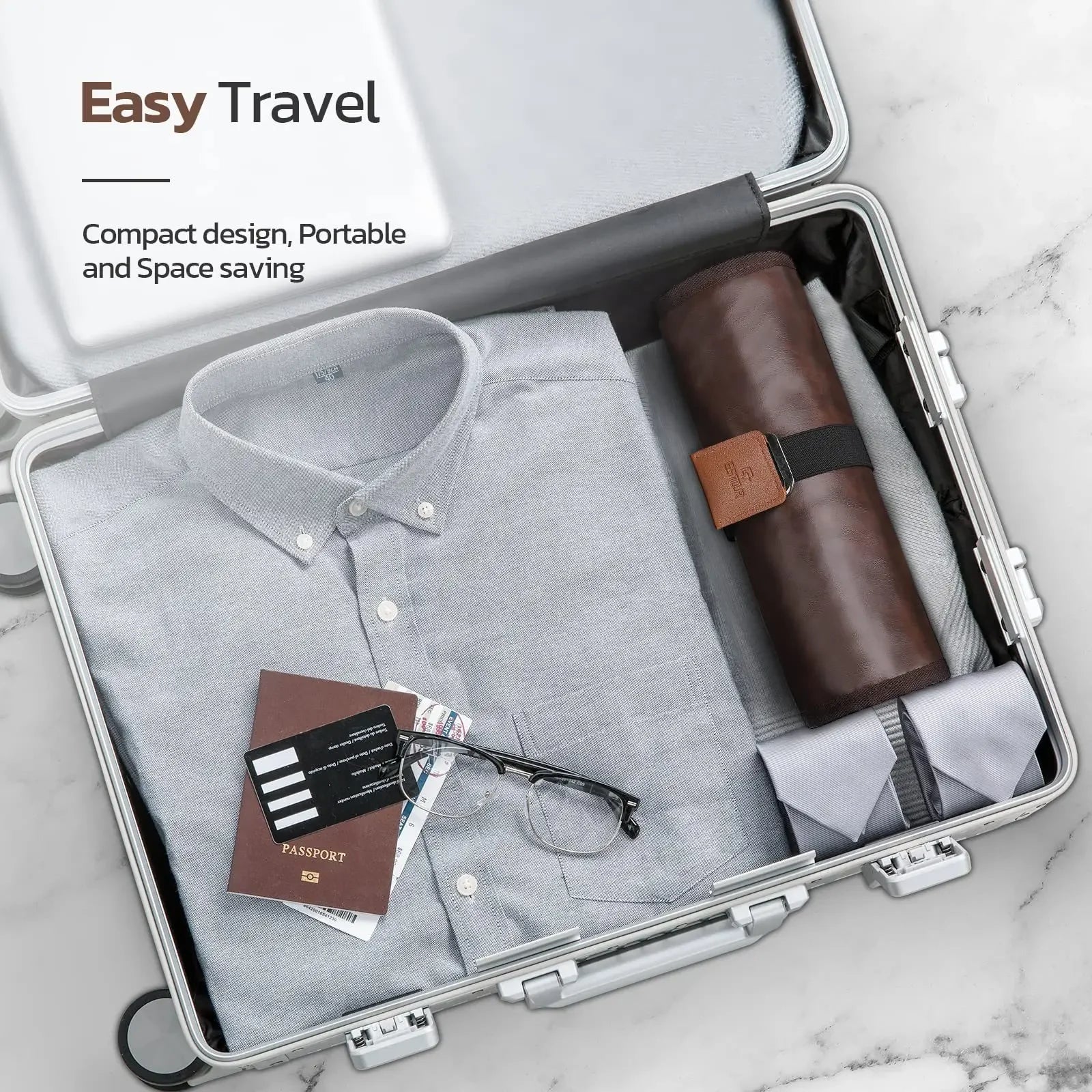 Eco-Friendly Waterproof Travel Toiletry Bag with Expandable Design