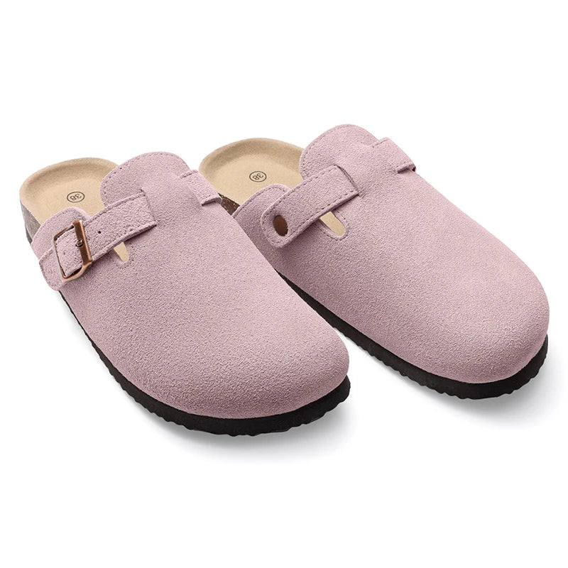 Men’s Suede Mule Slippers – Lightweight & Stylish