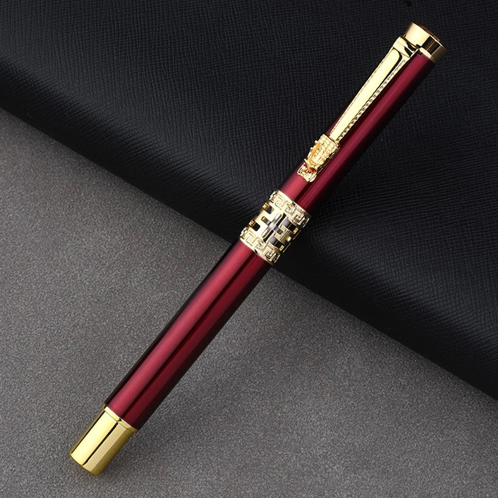 Customizable Premium Metal Gel Ink Pen – 0.5mm Fine Tip