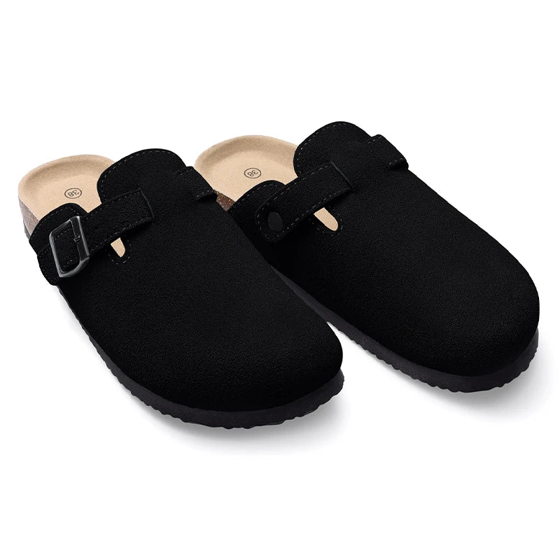 Men’s Suede Mule Slippers – Lightweight & Stylish