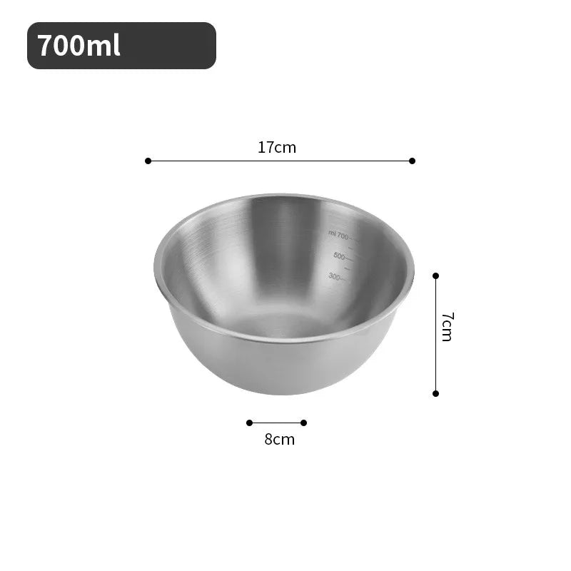 Stainless Steel Ramen and Salad Bowl - 1.2L