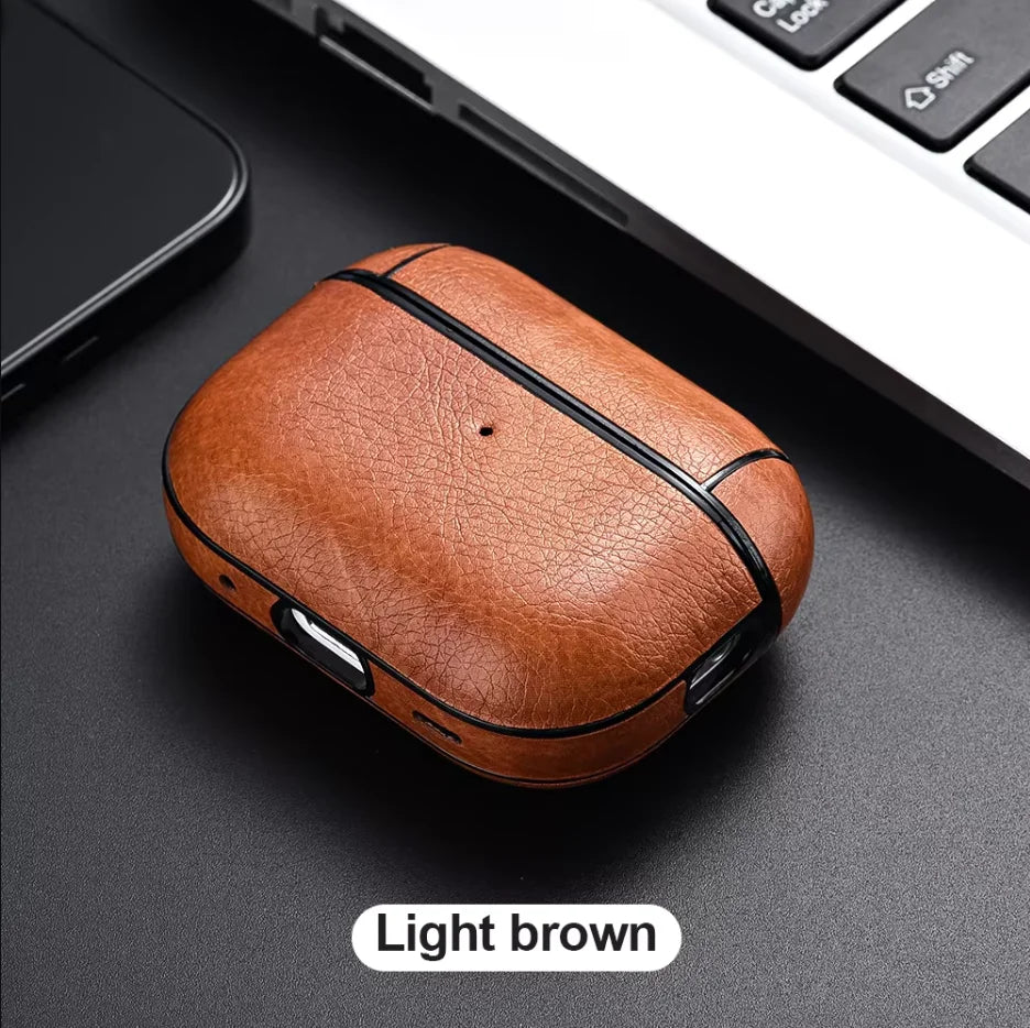 Leather Earphone Case – Premium Protection for AirPods and Wireless Earbuds