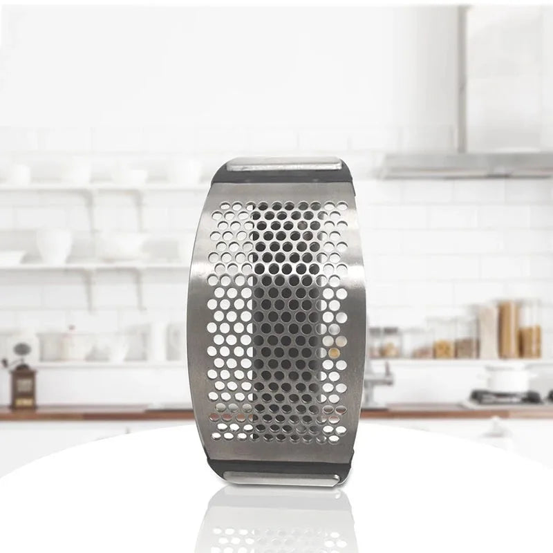 Ergonomic Stainless Steel Garlic Press – Efficient, Durable, and Easy to Use