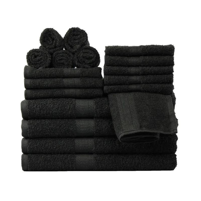 Premium Cotton 18-Piece Towel Set