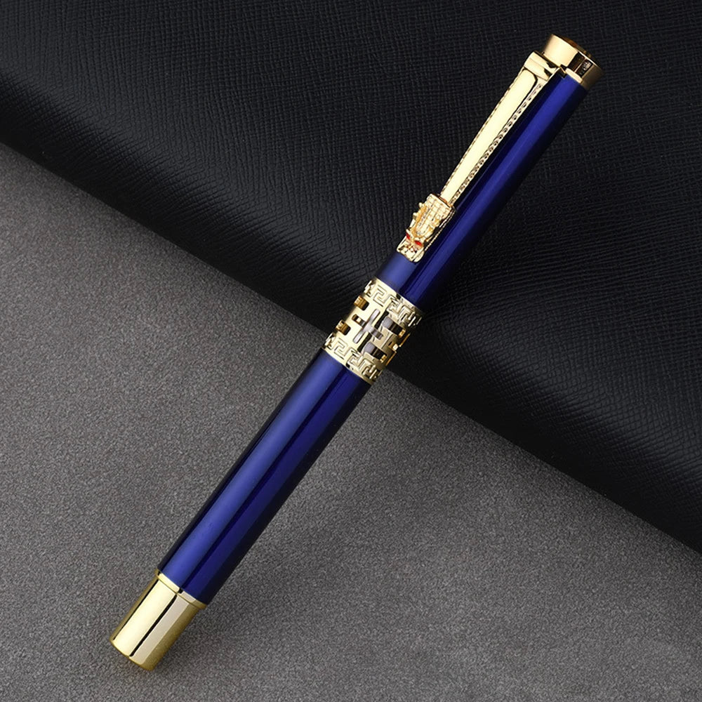 Customizable Premium Metal Gel Ink Pen – 0.5mm Fine Tip