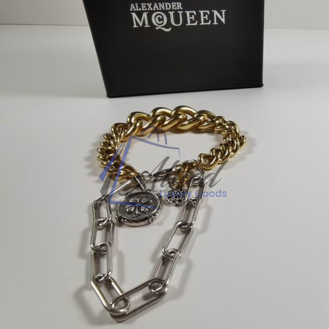 Dolce & Gabbana Multicolor Gemstone DG Bracelet