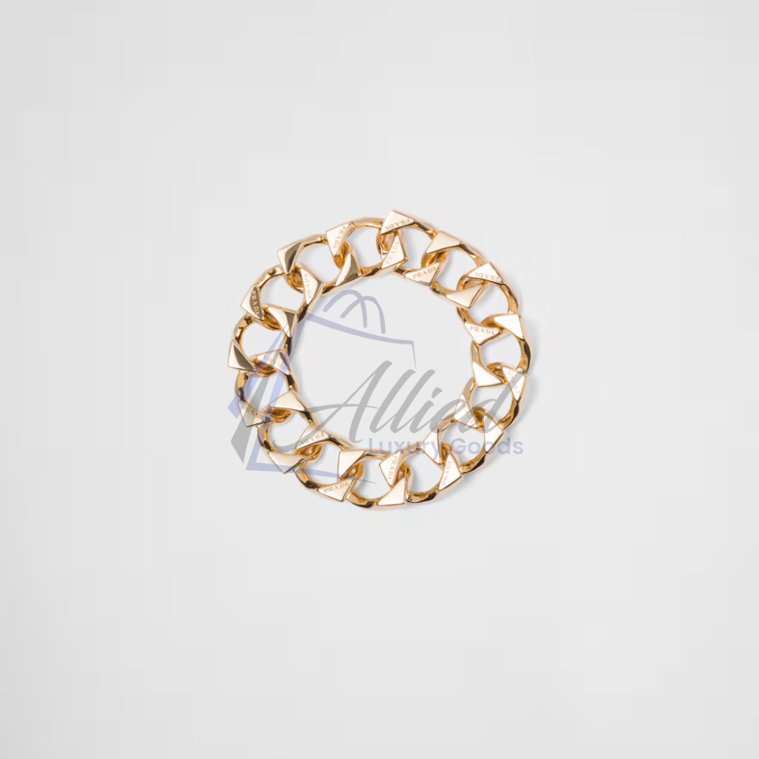 Prada Eternal Gold Chain Bracelet