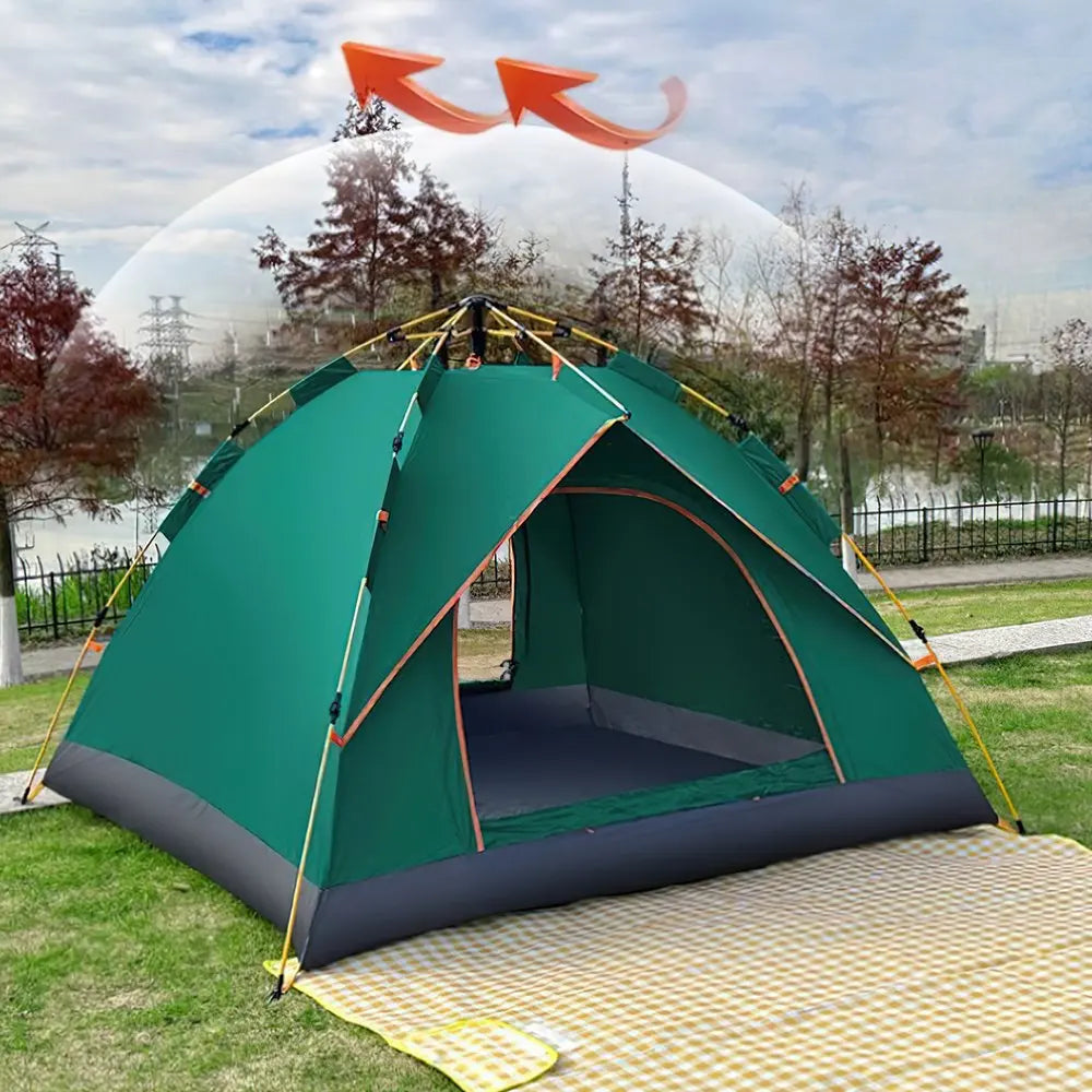 Outdoor Tent Self-driving Travel Camping Equip Sunshine-proof Tent Camping Tent Automatic Quick-opening Tent For Fishing Hiking