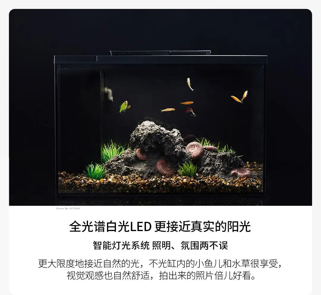 PETKIT Smart Aquarium Eco-Friendly Fish Tank Pro Mobile APP Aquarium Management Smart Lighting System Light Gradient 15L