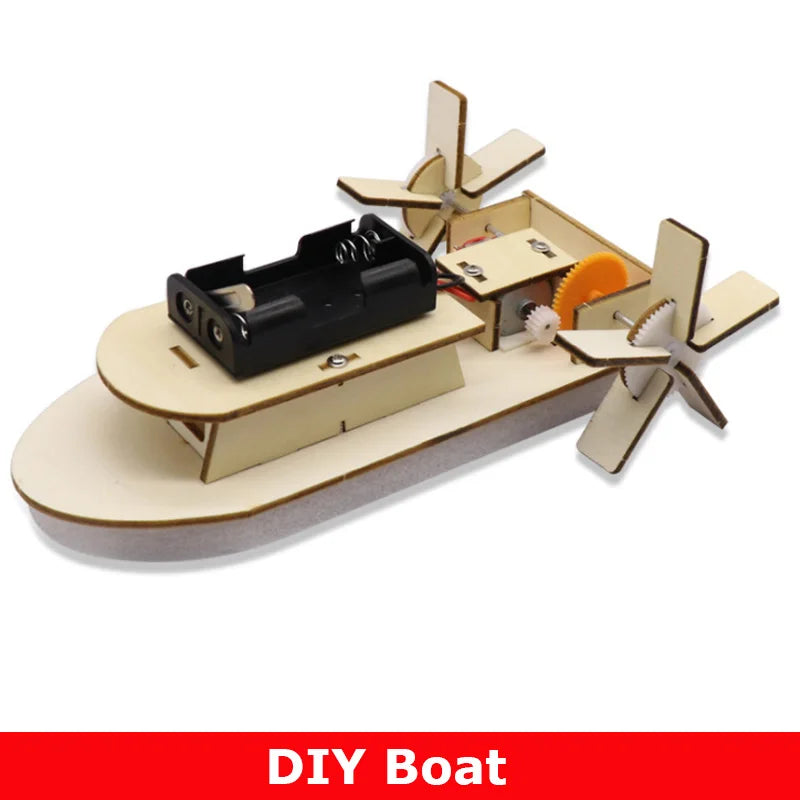 DIY Wooden Paddle Boat Kit