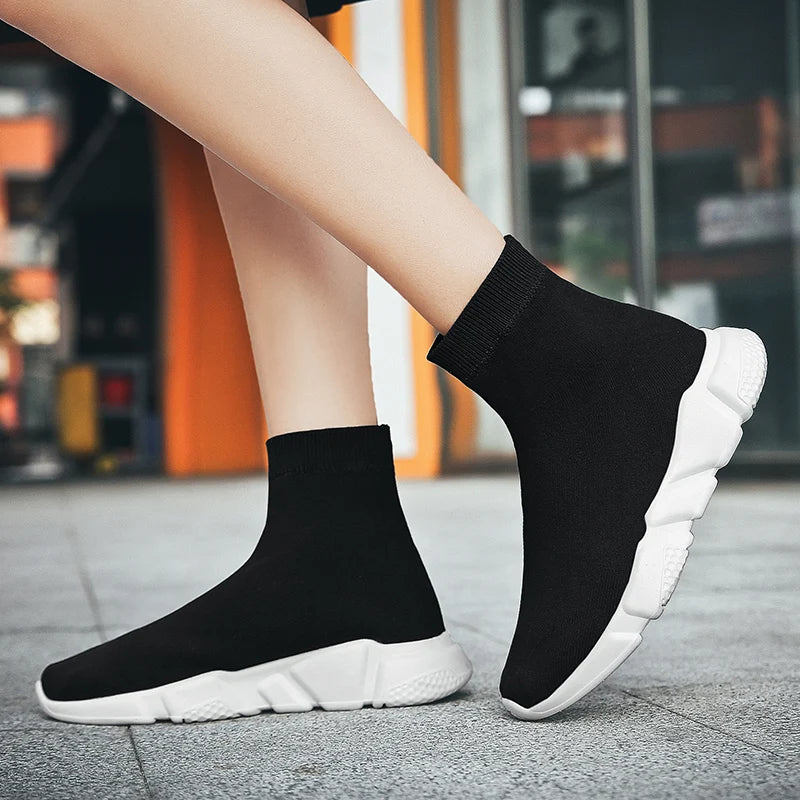 35-47 Socks Shoes For Women 2024 Sneakers Summer Ladies Slip On Black Flat Woman Barefoot Shoe Unisex Men Footwear Spring tennis