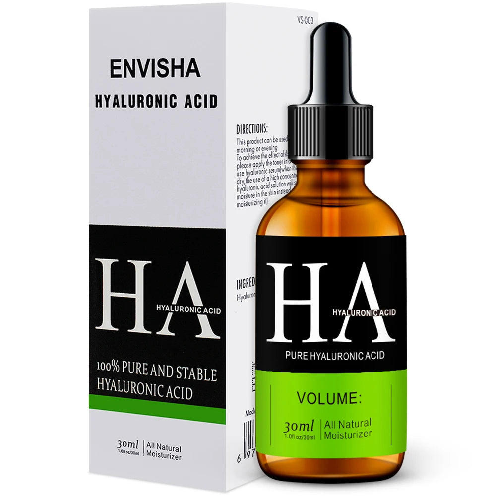 ENVISHA Retinol Facial Serum Hyaluronic Acid Vitamin C Anti-Wrinkle Aging Whitening Skin Care Shrinking Pores Moisturizing