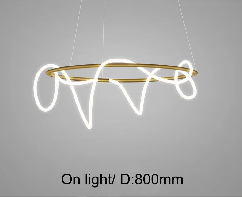 2020Minimalist creative design pendant Lighting LED Light For Living Room Dining Room Bedroom Indoor Light Fixtures Hanging Lamp