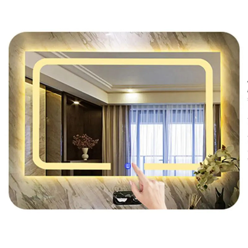 Bathroom Dimmable 220V 300W Mirror On/Off Touch Switch Anti-fog for Lamp Lighting Home Intelligent System Human Sensor