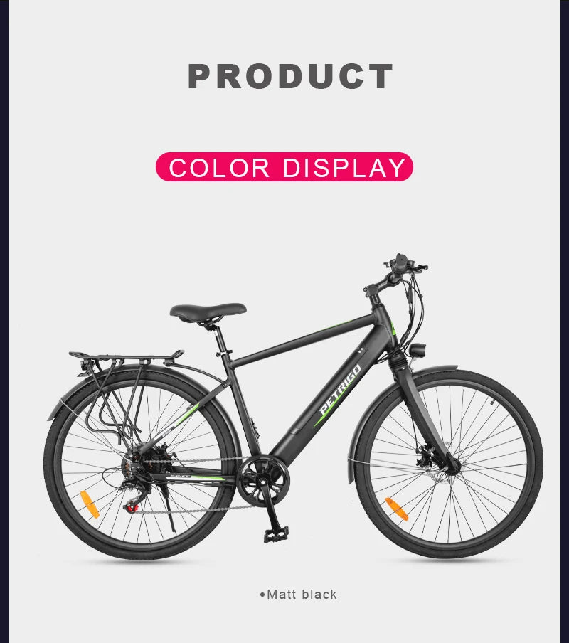 700c Electric  Bike Li-ion Powered Sports Bike Urban electric power-assisted bicycle commuter travel electric bicycle