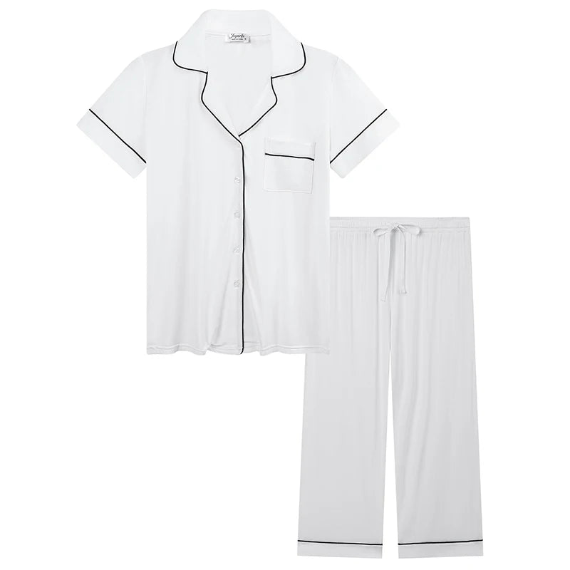 Joyaria Women's Bamboo Pajama Set