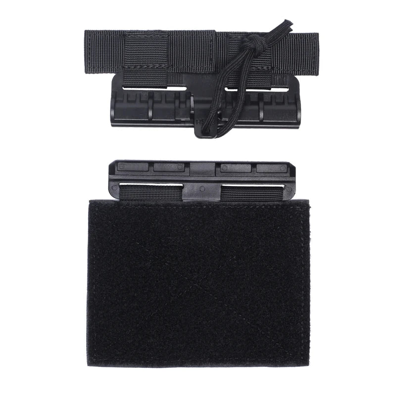 Vest Quick Release Buckle Set, Molle Quick Disconnect Side Entry Conversion with Hook Loop Fastener for Plate Carrier Outdoor Hu