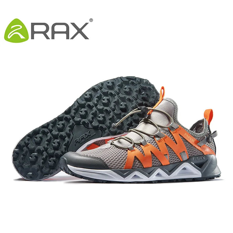 Rax Men's Aqua  Shoes walking Breathble Fishing Shoes Women wading shoes Anti-slip Water Shoes sports Upstream hiking sneakers