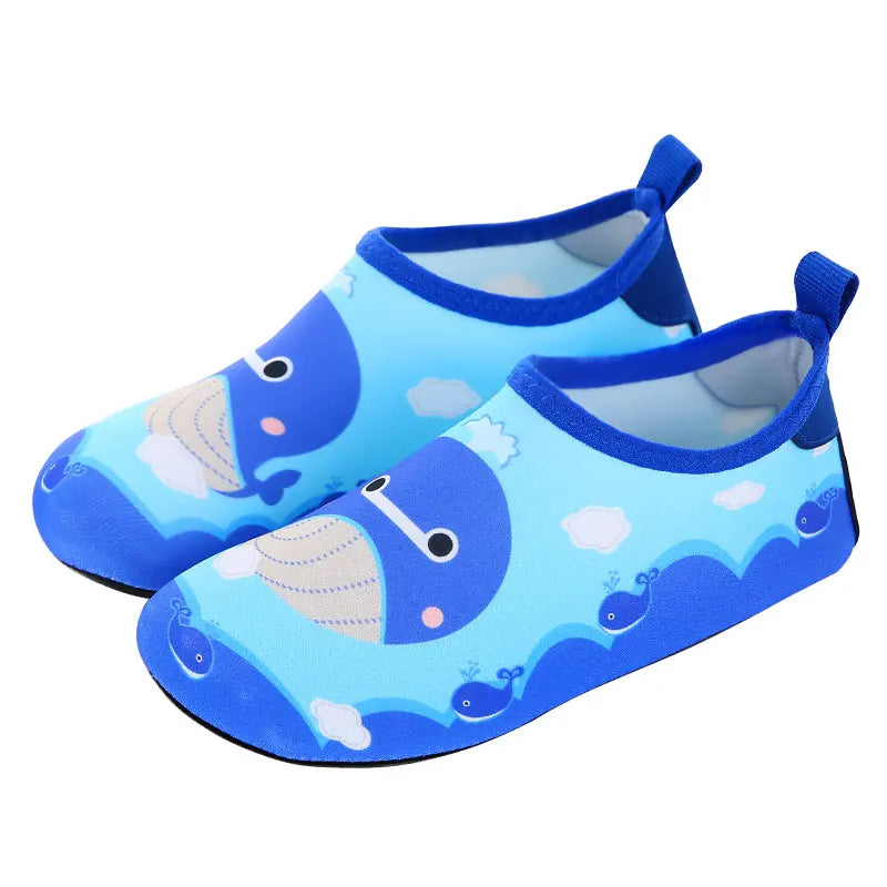 Boy Girl Breathable Lightweight Barefoot Beach Aqua Shoe Children Upstream Water Shoes Quick Dry Non-Slip Seaside Swimming Shoe