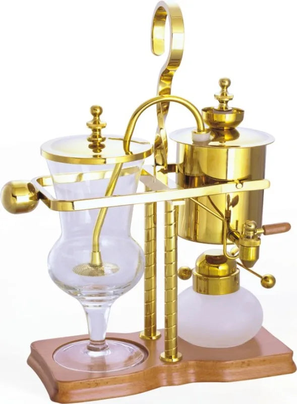 Luxury Rose Gold Balancing roayl syphon coffee maker/Siphon coffee maker /Tea pot with top quality ,perfect chrsitmas gift