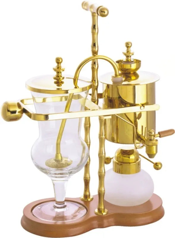 Luxury Rose Gold Balancing roayl syphon coffee maker/Siphon coffee maker /Tea pot with top quality ,perfect chrsitmas gift