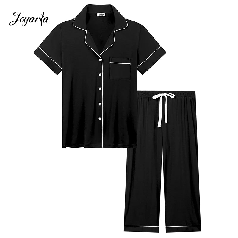 Joyaria Women's Bamboo Pajama Set