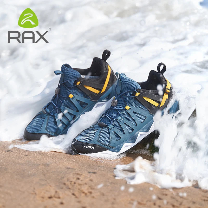 Rax Men Upstream Shoes Outdoor Trekking Wading Aqua Shoes Breathable Mesh Quick drying ankle women Sneakers walking Non-slip