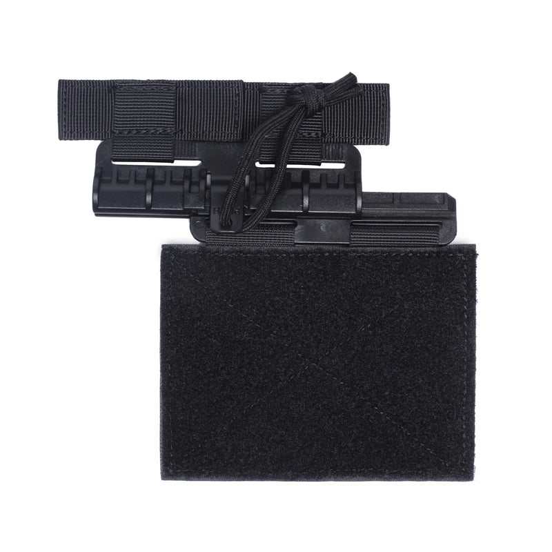 Vest Quick Release Buckle Set, Molle Quick Disconnect Side Entry Conversion with Hook Loop Fastener for Plate Carrier Outdoor Hu