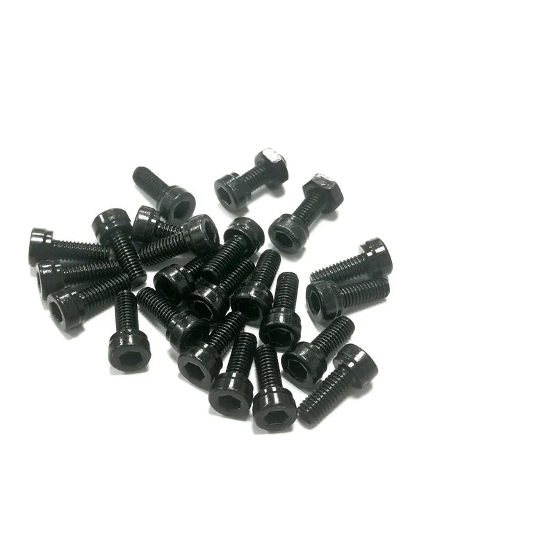 24pcs/lot Mountain bike pedal screw Bicycle accessories anti-slip screw suitable for nylon pedal anti-slip  5.3mm*M3.0*8.0mm