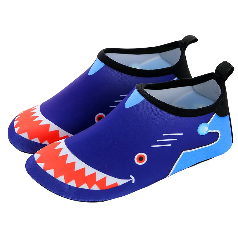 Boy Girl Breathable Lightweight Barefoot Beach Aqua Shoe Children Upstream Water Shoes Quick Dry Non-Slip Seaside Swimming Shoe