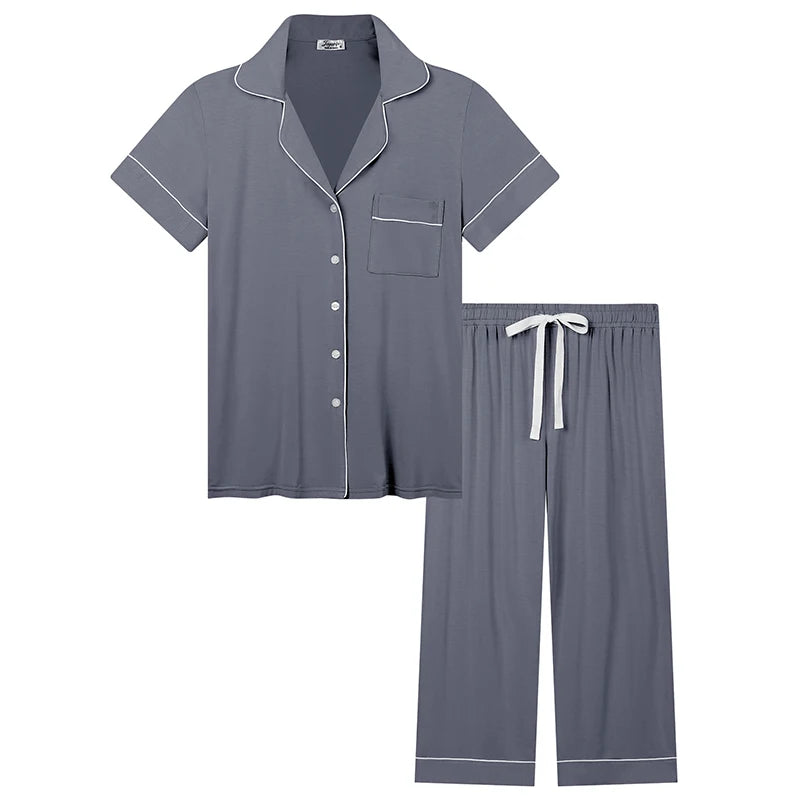 Joyaria Women's Bamboo Pajama Set