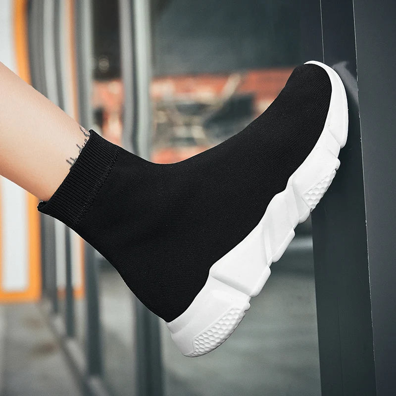 35-47 Socks Shoes For Women 2024 Sneakers Summer Ladies Slip On Black Flat Woman Barefoot Shoe Unisex Men Footwear Spring tennis