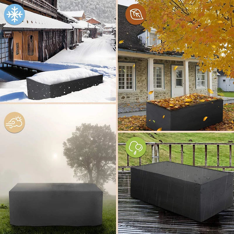 36 size Waterproof cover outdoor patio garden furniture dust cover  rain and snow chair cover sofa table and chair cover