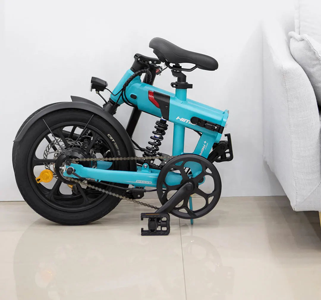 HIMO Z16 fold electric bicycle Urban lithium battery scooter 36v250w rear wheel drive motor Soft tail frame electric bike