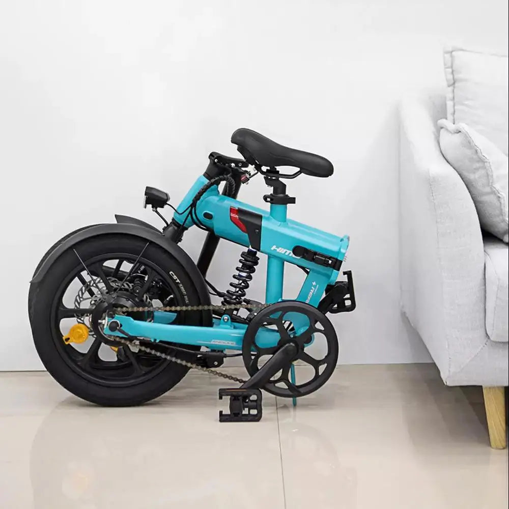 HIMO Z16 fold electric bicycle Urban lithium battery scooter 36v250w rear wheel drive motor Soft tail frame electric bike