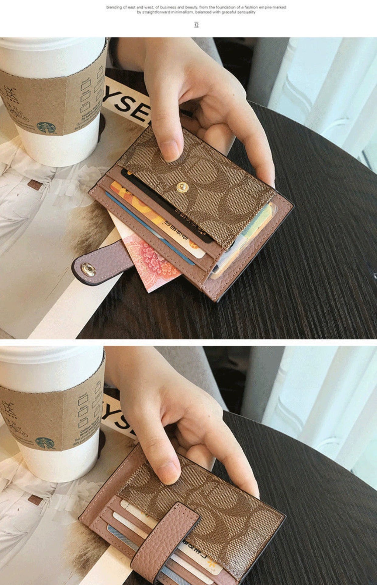 Exquisite High-End Driving License Leather Ultra-Thin Small Card Holder