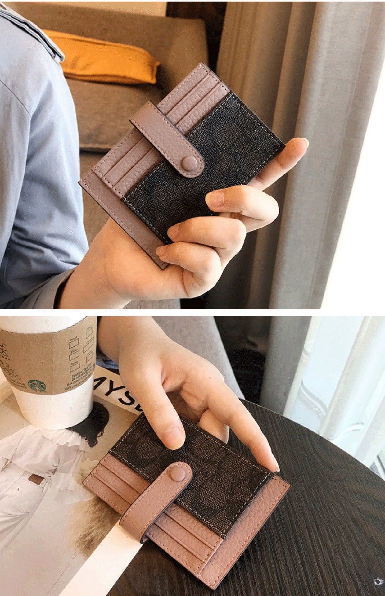 Exquisite High-End Driving License Leather Ultra-Thin Small Card Holder