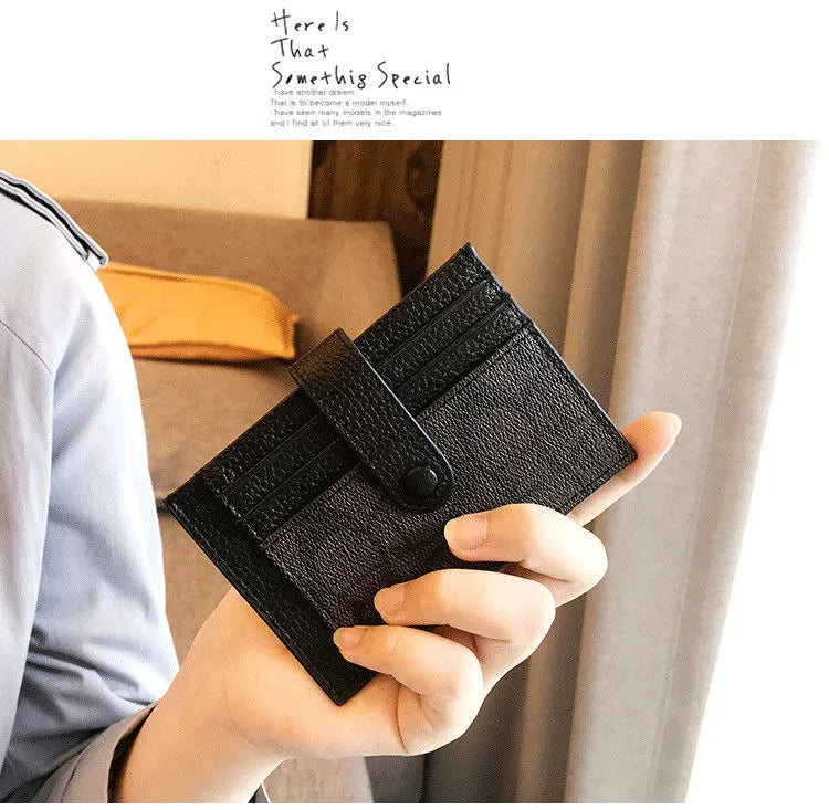 Exquisite High-End Driving License Leather Ultra-Thin Small Card Holder