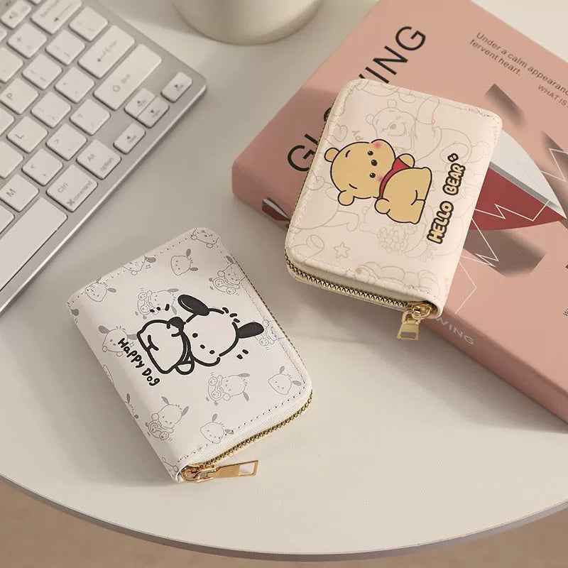 Ultra-Thin Compact Cute Portable Anti-Degaussing Card Holder