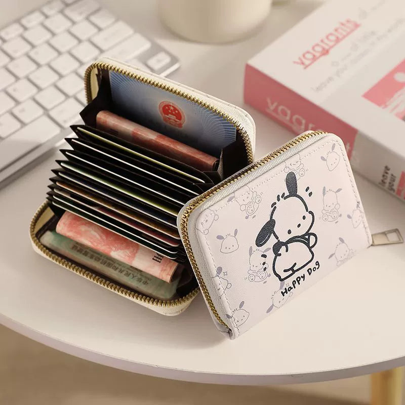 Ultra-Thin Compact Cute Portable Anti-Degaussing Card Holder