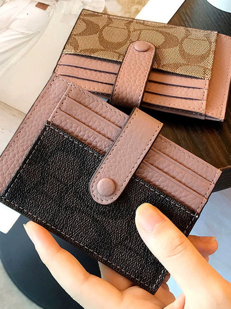 Exquisite High-End Driving License Leather Ultra-Thin Small Card Holder