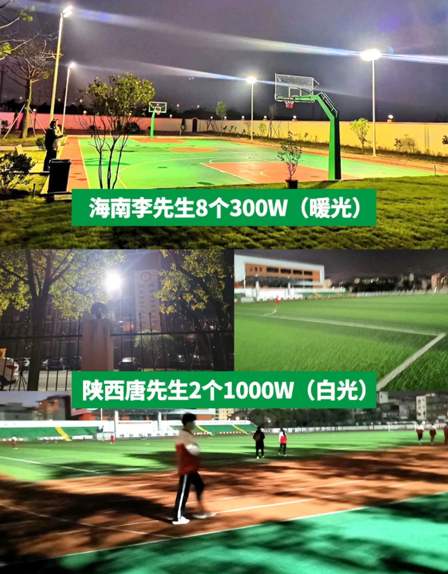 220v110v Floodlight Outdoor Waterproof Industrial Factory Outdoor Basketball Stadium Square Strong Light Lighting Spotlight